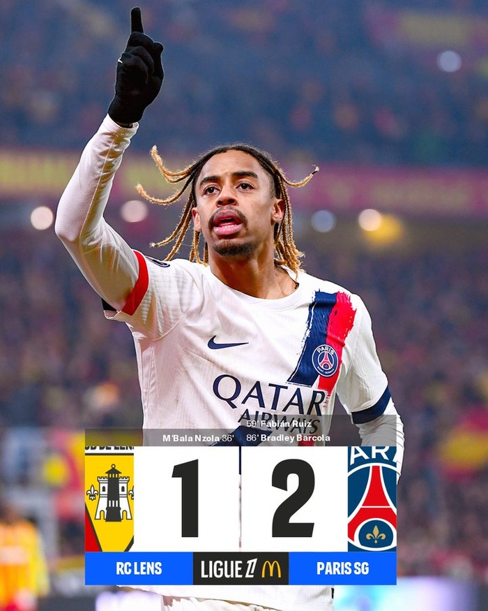 Ligue1: Le PSG renversant à Lens Ligue1: Le PSG renversant à Lens