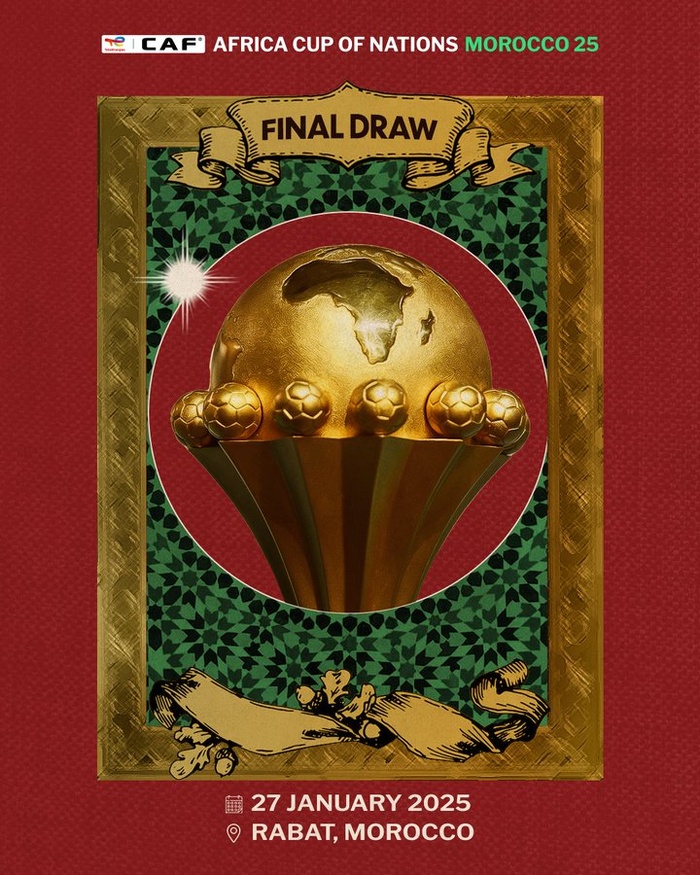 Tirage de la CAN Maroc 25 / J-5 : Une suite de chiffres clés ! Tirage de la CAN Maroc 25 / J-5 : Une suite de chiffres clés !