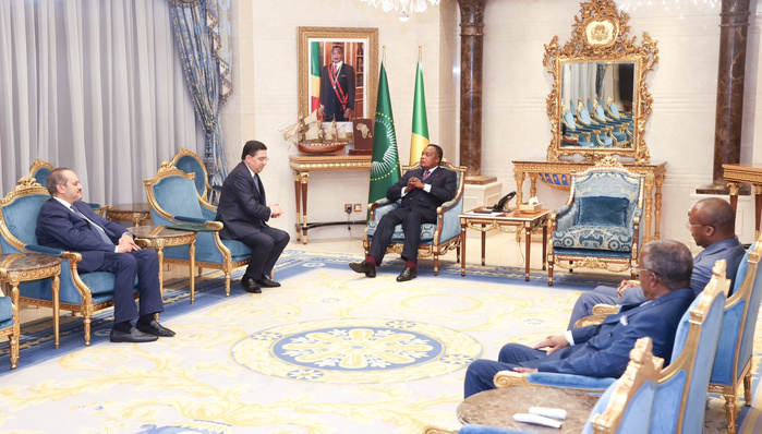 Nasser Bourita reçu à Brazzaville par le président Denis Sassou-Nguesso Nasser Bourita reçu à Brazzaville par le président Denis Sassou-Nguesso