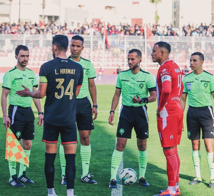 L'arbitre Nachit à l'origine de la polémique ! L'arbitre Nachit à l'origine de la polémique !