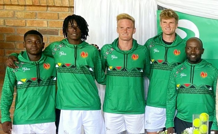 L'équipe du Zimbabwe sans son n°1 qui est blessé. L'équipe du Zimbabwe sans son n°1 qui est blessé.