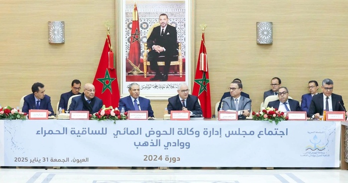 Baraka : le taux de réaménagement du barrage Sakia El Hamra et Oued Eddahab a atteint 74% Baraka : le taux de réaménagement du barrage Sakia El Hamra et Oued Eddahab a atteint 74%