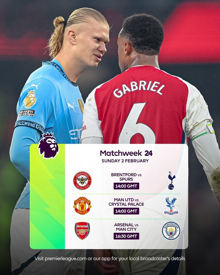 PL. J24/ Arsenal-City: Le Match de ce dimanche 2/2/2024 ! PL. J24/ Arsenal-City: Le Match de ce dimanche 2/2/2024 !