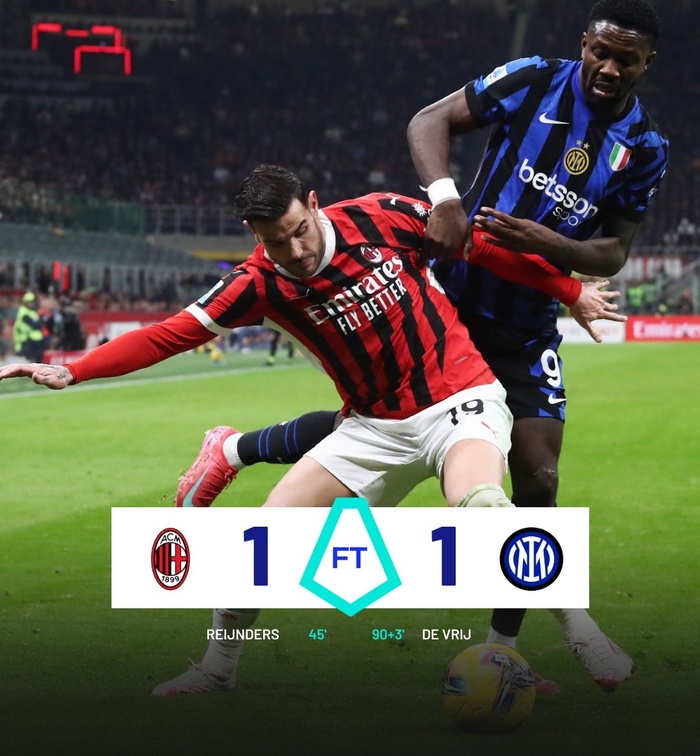 Série A: les Milanais dos à dos ! Série A: les Milanais dos à dos !