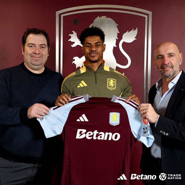 Transfert : Marcus Rashford quitte le Man United pour Aston Villa Transfert : Marcus Rashford quitte le Man United pour Aston Villa
