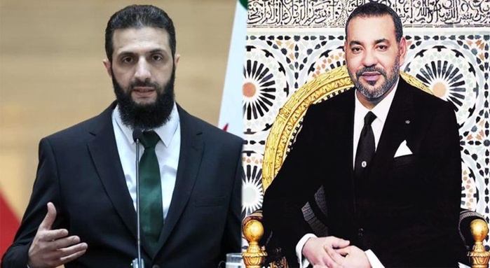 SM le Roi félicite Ahmed Al-Charaa à l'occasion de son accession à la présidence de la République arabe syrienne SM le Roi félicite Ahmed Al-Charaa à l'occasion de son accession à la présidence de la République arabe syrienne