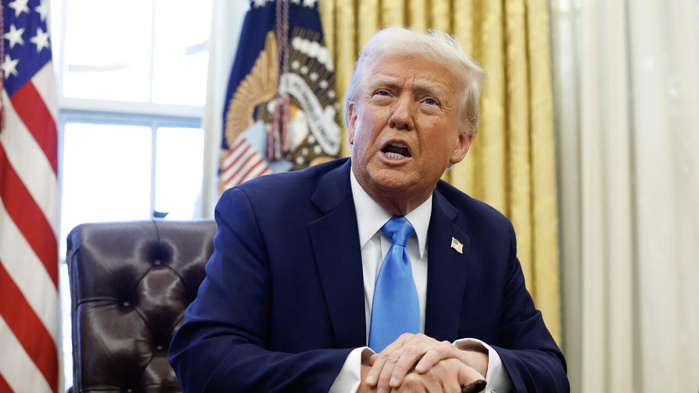 Trump affirme que Gaza sera "remis" aux Etats-Unis par Israël Trump affirme que Gaza sera "remis" aux Etats-Unis par Israël