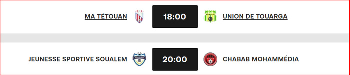 Botola D1/J20: Ce soir, deux duels pour lancer la journée Botola D1/J20: Ce soir, deux duels pour lancer la journée