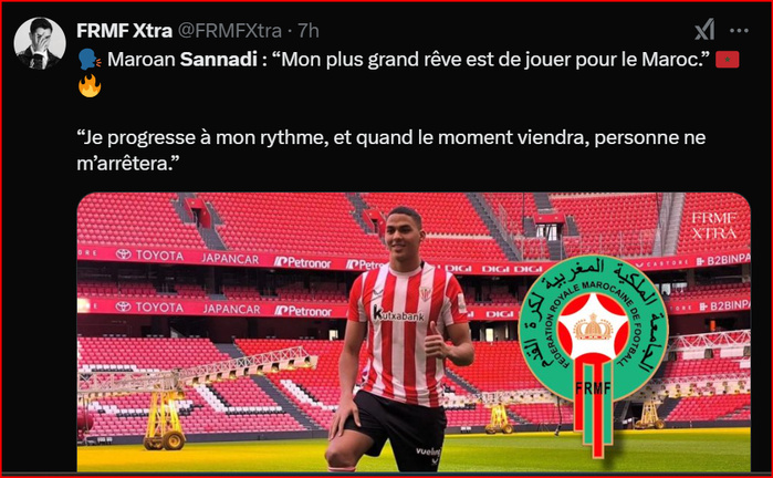 Footballeurs marocains du Monde / Maroane Sannadi : Une étoile naissante dans le Pays basque ! Footballeurs marocains du Monde / Maroane Sannadi : Une étoile naissante dans le Pays basque !