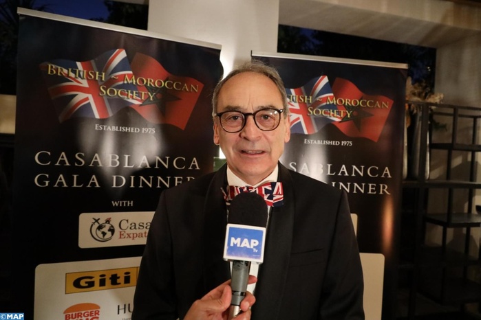 S.E Ambassadeur du Royaume-Uni à Rabat, Simon Martin. S.E Ambassadeur du Royaume-Uni à Rabat, Simon Martin.