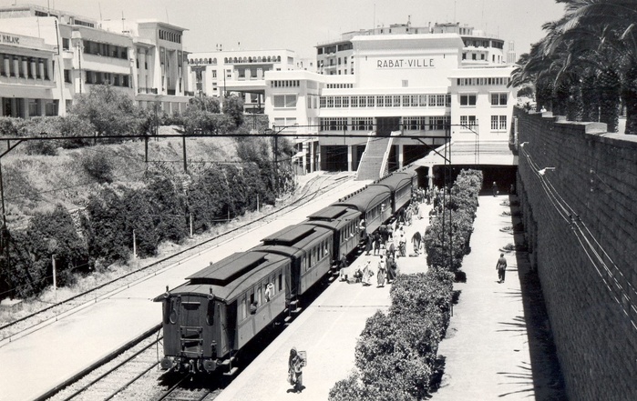 RÉTRO-VERSO : La Gare de Rabat-Ville, ce fleuron architectural au cœur de l'Histoire RÉTRO-VERSO : La Gare de Rabat-Ville, ce fleuron architectural au cœur de l'Histoire