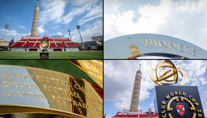 CDM des Clubs: Le Trophée était au Caire ce mercredi CDM des Clubs: Le Trophée était au Caire ce mercredi