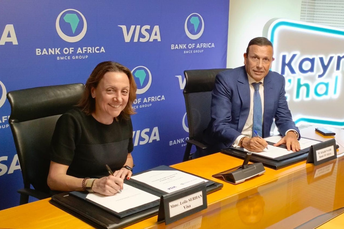 Visa et Bank Of Africa s'allient pour accélérer la digitalisation des paiements au Maroc Visa et Bank Of Africa s'allient pour accélérer la digitalisation des paiements au Maroc