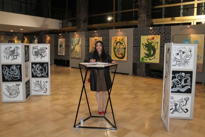 Exposition « Les Échos » de Houda Benjelloun : du surréalisme, des chimères et de l’onirique Exposition « Les Échos » de Houda Benjelloun : du surréalisme, des chimères et de l’onirique