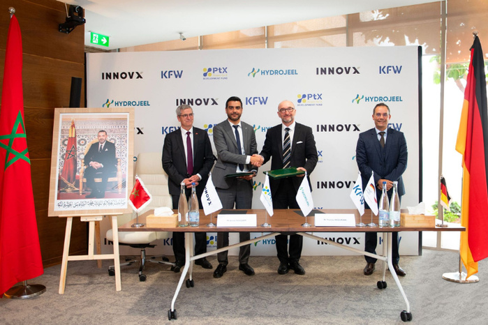 HydroJeel obtient 30 M€ pour accélérer la production d'ammoniac vert sur la Jorf Hydrogen Platform HydroJeel obtient 30 M€ pour accélérer la production d'ammoniac vert sur la Jorf Hydrogen Platform