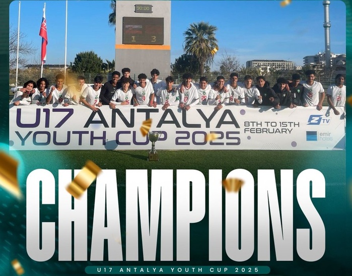 Youth Cup Antalya 25: Les Lionceaux U17 Champions Youth Cup Antalya 25: Les Lionceaux U17 Champions