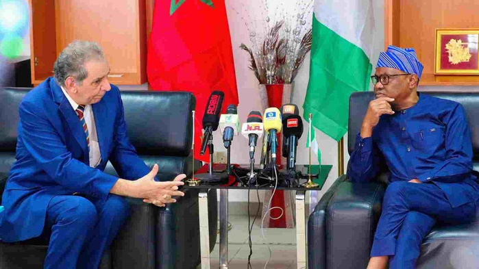 Le ministre du Territoire de la Capitale fédérale du Nigeria salue la solidité des relations avec le Maroc Le ministre du Territoire de la Capitale fédérale du Nigeria salue la solidité des relations avec le Maroc