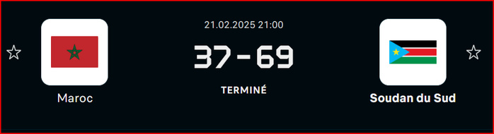 Qualifs. Afrobasket 25 : L'équipe nationale s’incline en ouverture Qualifs. Afrobasket 25 : L'équipe nationale s’incline en ouverture