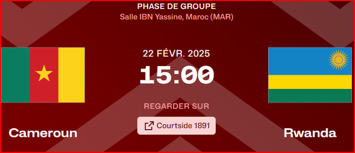 Qualifs. Afrobasket 25: Mission trop difficile pour les Lions face aux Léopards, ce samedi, à la salle Ibn Yassine ! (BeIN 6) Qualifs. Afrobasket 25: Mission trop difficile pour les Lions face aux Léopards, ce samedi, à la salle Ibn Yassine ! (BeIN 6)