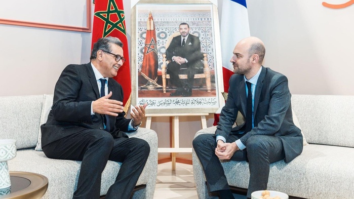 Akhannouch s’entretient avec le ministre français de l'Europe et des Affaires étrangères Akhannouch s’entretient avec le ministre français de l'Europe et des Affaires étrangères