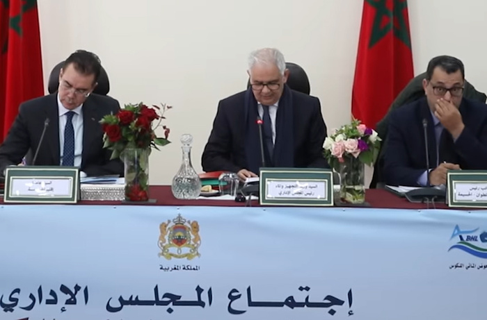 Nizar Baraka fait le point sur l'avancement de la station de dessalement de l'eau de mer d'Al Hoceima Nizar Baraka fait le point sur l'avancement de la station de dessalement de l'eau de mer d'Al Hoceima