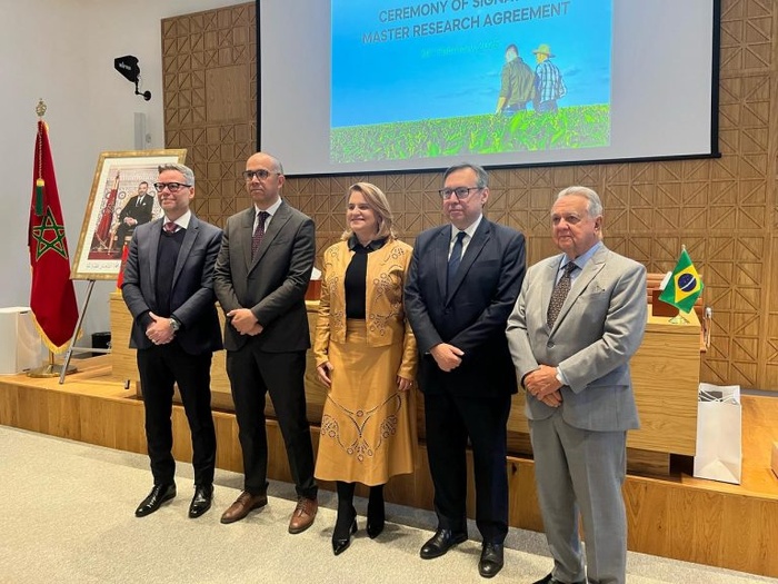 Maroc-Brésil : L'entreprise publique brésilienne Embrapa et l'OCP consolident leur coopération agricole Maroc-Brésil : L'entreprise publique brésilienne Embrapa et l'OCP consolident leur coopération agricole