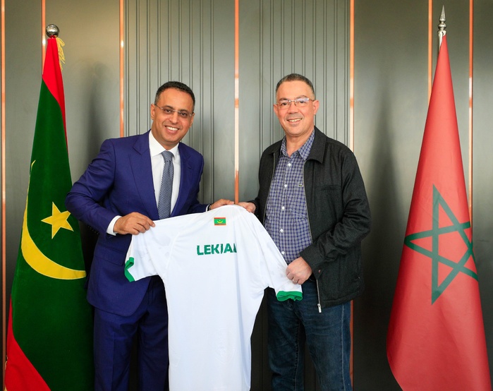 FRMF : M. Fouzi Lekjaâ était en Mauritanie FRMF : M. Fouzi Lekjaâ était en Mauritanie