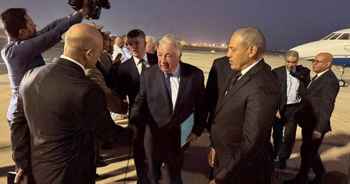 Mohamed Ould Errachid se félicite de la visite de Gérard Larcher à Laâyoune Mohamed Ould Errachid se félicite de la visite de Gérard Larcher à Laâyoune
