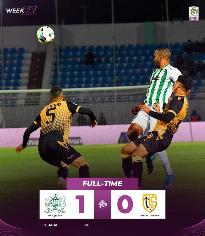 Botola D1 : Le Difaâ vainqueur grâce à un penalty Botola D1 : Le Difaâ vainqueur grâce à un penalty