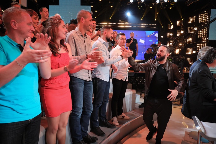 Cyrill Hannouna, la vedette de l'émission TPMP sur C8. Cyrill Hannouna, la vedette de l'émission TPMP sur C8.