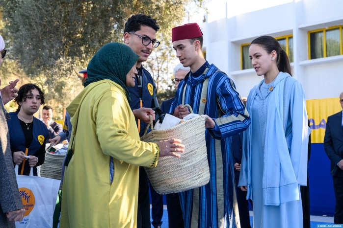 SAR le Prince Moulay El Hassan et la Princesse Lalla Khadija lancent l'opération nationale "Ramadan 1446"  SAR le Prince Moulay El Hassan et la Princesse Lalla Khadija lancent l'opération nationale "Ramadan 1446"