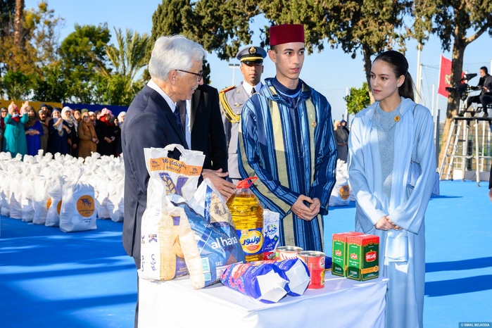 SAR le Prince Moulay El Hassan et la Princesse Lalla Khadija lancent l'opération nationale "Ramadan 1446"  SAR le Prince Moulay El Hassan et la Princesse Lalla Khadija lancent l'opération nationale "Ramadan 1446"