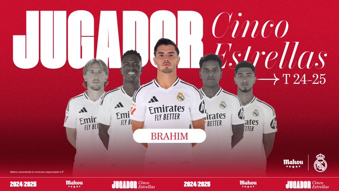 Footballeurs marocains du Monde: Brahim Diaz MVP du mois de février au Real ! Footballeurs marocains du Monde: Brahim Diaz MVP du mois de février au Real !