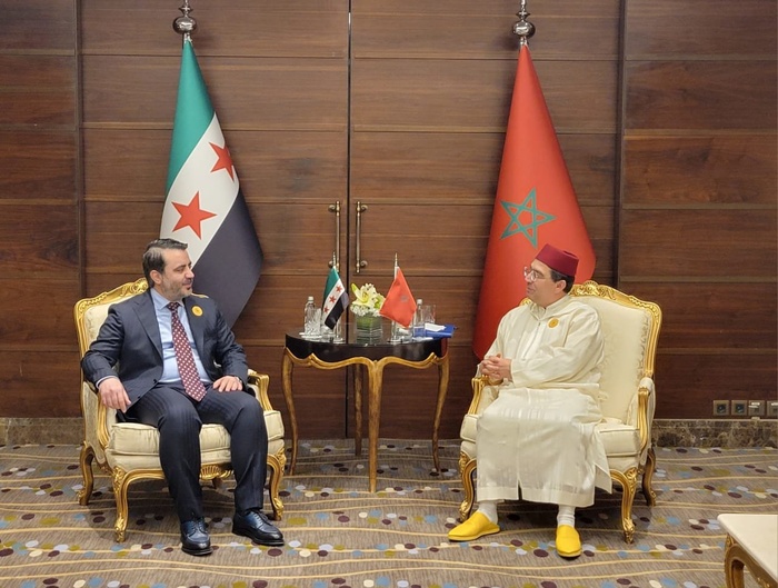 Nasser Bourita rencontre son homologue syrien à La Mecque Nasser Bourita rencontre son homologue syrien à La Mecque