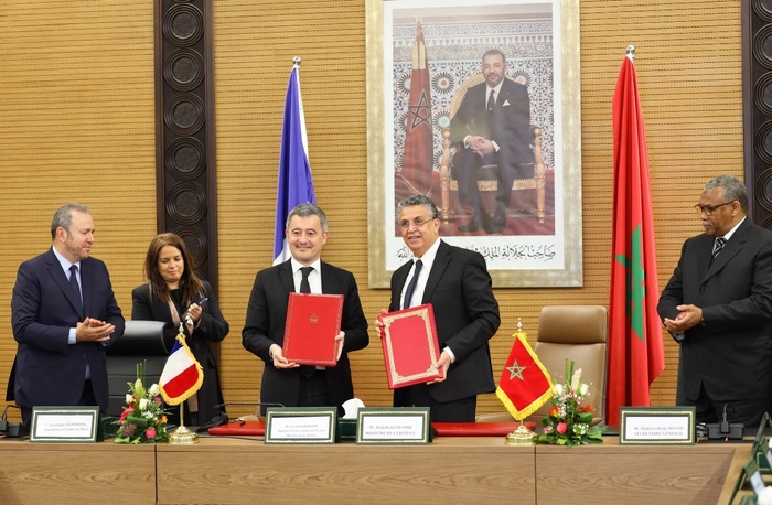 Ouahbi et Darmanin saluent la dynamique de coopération judiciaire entre le Maroc et la France Ouahbi et Darmanin saluent la dynamique de coopération judiciaire entre le Maroc et la France