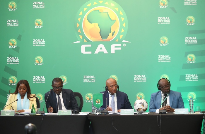 CAF : Le Président en réunion avec les Unions régionales et le Comex avant l’AGE de mercredi