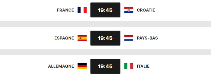 Quarts de finale. Ligue des Nations A : A quitte ou double ce soir ! Quarts de finale. Ligue des Nations A : A quitte ou double ce soir !