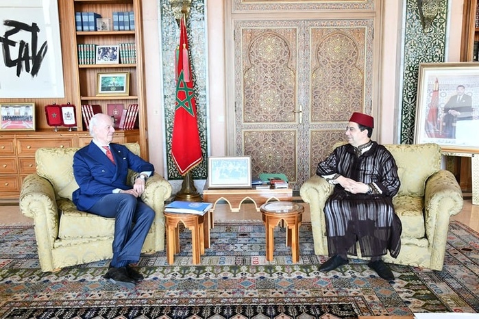 Sahara : Staffan de Mistura reçu par Nasser Bourita à la veille de son briefing au Conseil de Sécurité  Sahara : Staffan de Mistura reçu par Nasser Bourita à la veille de son briefing au Conseil de Sécurité