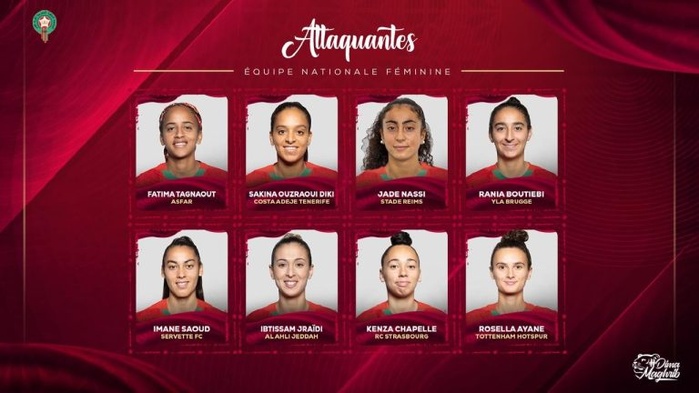 Prépa . CAN (f) Maroc : La liste pour Maroc - Tunisie et Maroc - Cameroun Prépa . CAN (f) Maroc : La liste pour Maroc - Tunisie et Maroc - Cameroun