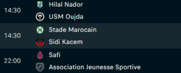 16es. Coupe du Trône: Vingt buts inscrits samedi soir 16es. Coupe du Trône: Vingt buts inscrits samedi soir