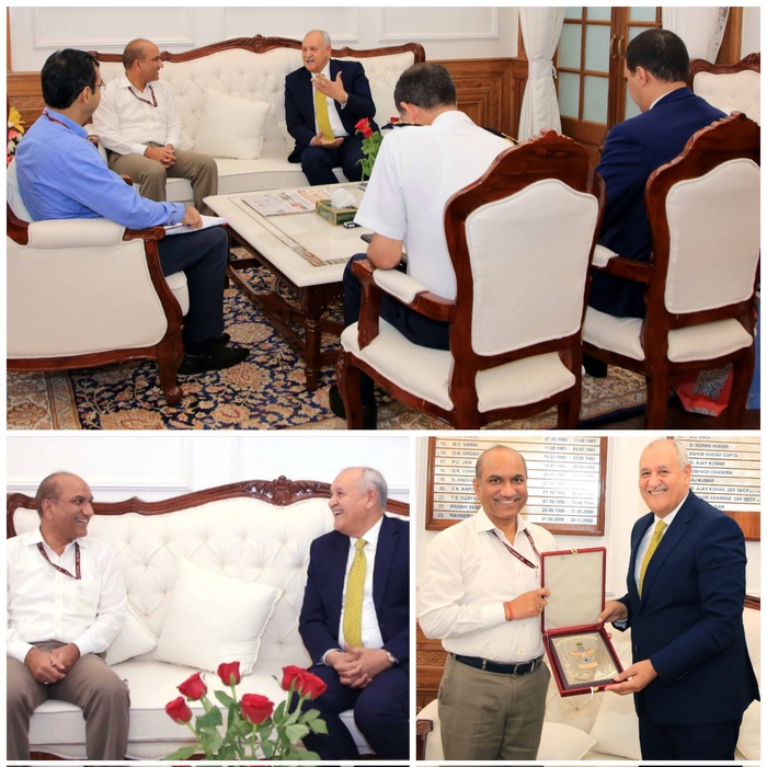 Maroc-Inde: l'ambassadeur du Maroc à New Delhi rencontre un haut responsable militaire indien Maroc-Inde: l'ambassadeur du Maroc à New Delhi rencontre un haut responsable militaire indien