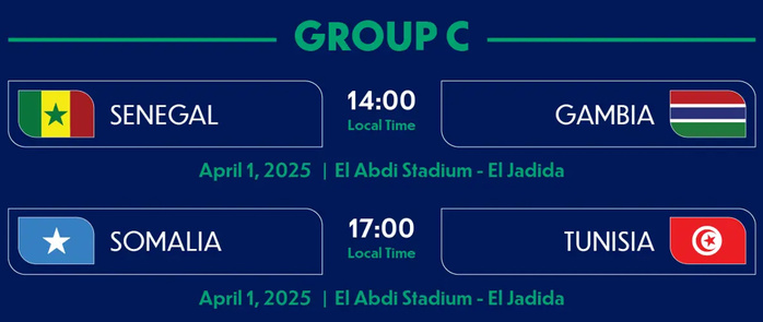 CAN U17 : Le programme de la journée  CAN U17 : Le programme de la journée