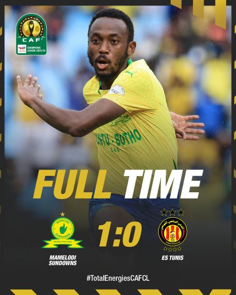 LDC : Les Mamelodi Sundowns remportent la première manche face à Espérance LDC : Les Mamelodi Sundowns remportent la première manche face à Espérance