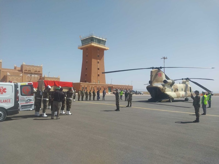 Zagora : Deux militaires décédés lors d'une patrouille de lutte anti-drogue Zagora : Deux militaires décédés lors d'une patrouille de lutte anti-drogue