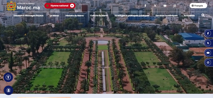 Lancement de la nouvelle version du portail national "Maroc.ma" Lancement de la nouvelle version du portail national "Maroc.ma"