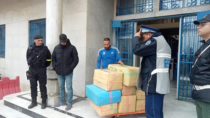 Safi : Interception record de16 Tonnes de Chira ! Safi : Interception record de16 Tonnes de Chira !