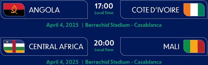 CAN U17 / Programme de ce vendredi avec le choc Tunisie-Sénégal CAN U17 / Programme de ce vendredi avec le choc Tunisie-Sénégal