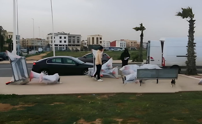 El Jadida : Ces agrès, qui subliment désormais le cadre du front de mer ! El Jadida : Ces agrès, qui subliment désormais le cadre du front de mer !
