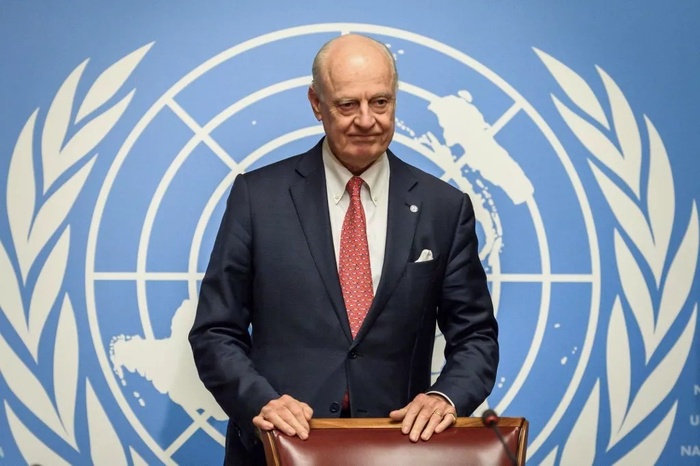 Staffan de Mistura à quelques jours de livrer son dernier rapport au Conseil de Sécurité. Staffan de Mistura à quelques jours de livrer son dernier rapport au Conseil de Sécurité.