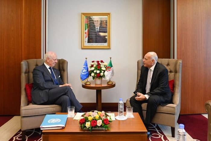 Sahara : Face à De Mistura, l'Algérie se cache derrière le statut d'observateur Sahara : Face à De Mistura, l'Algérie se cache derrière le statut d'observateur